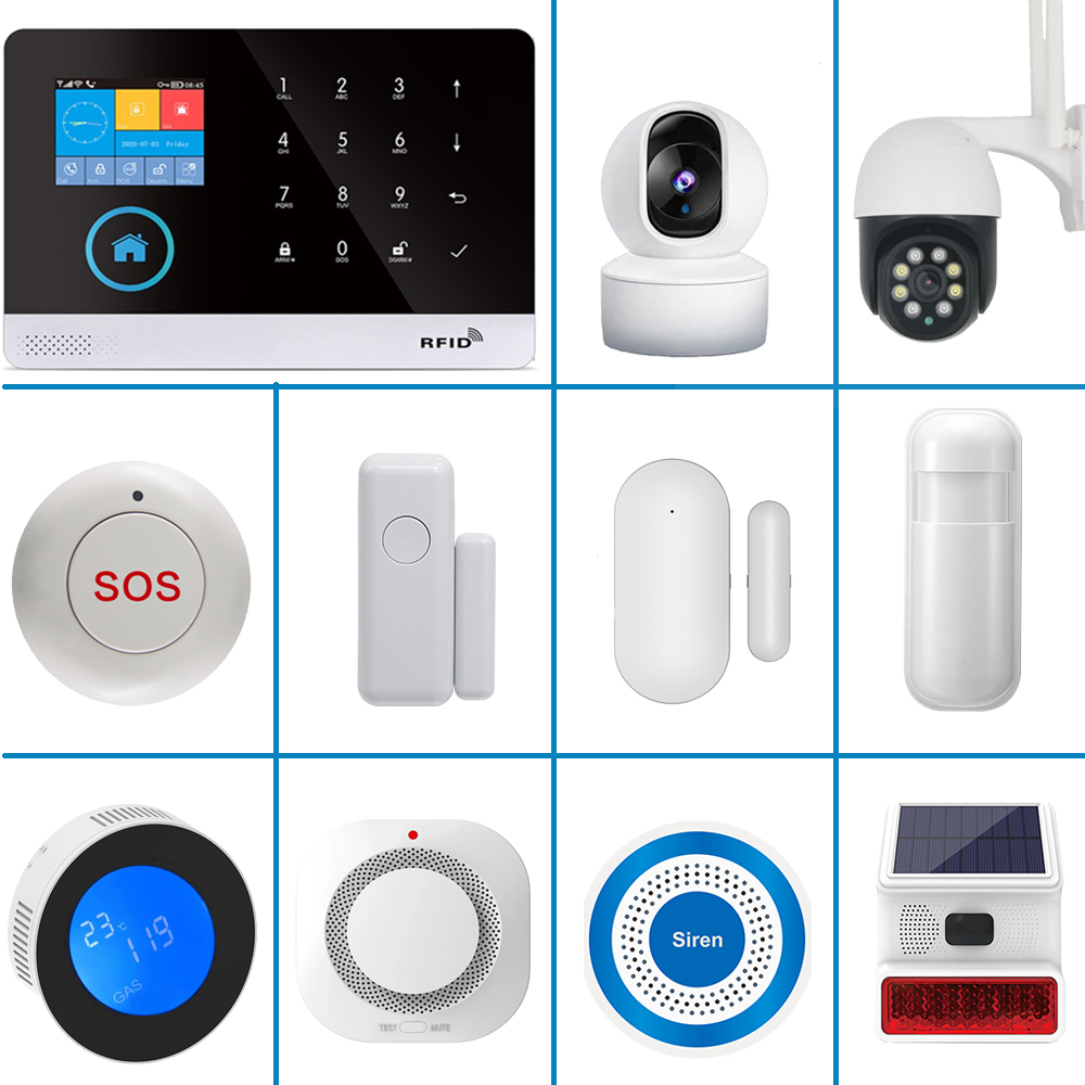 Smoke Leak Detector - PGST 지능형 경보 장치, 433MHz 안티