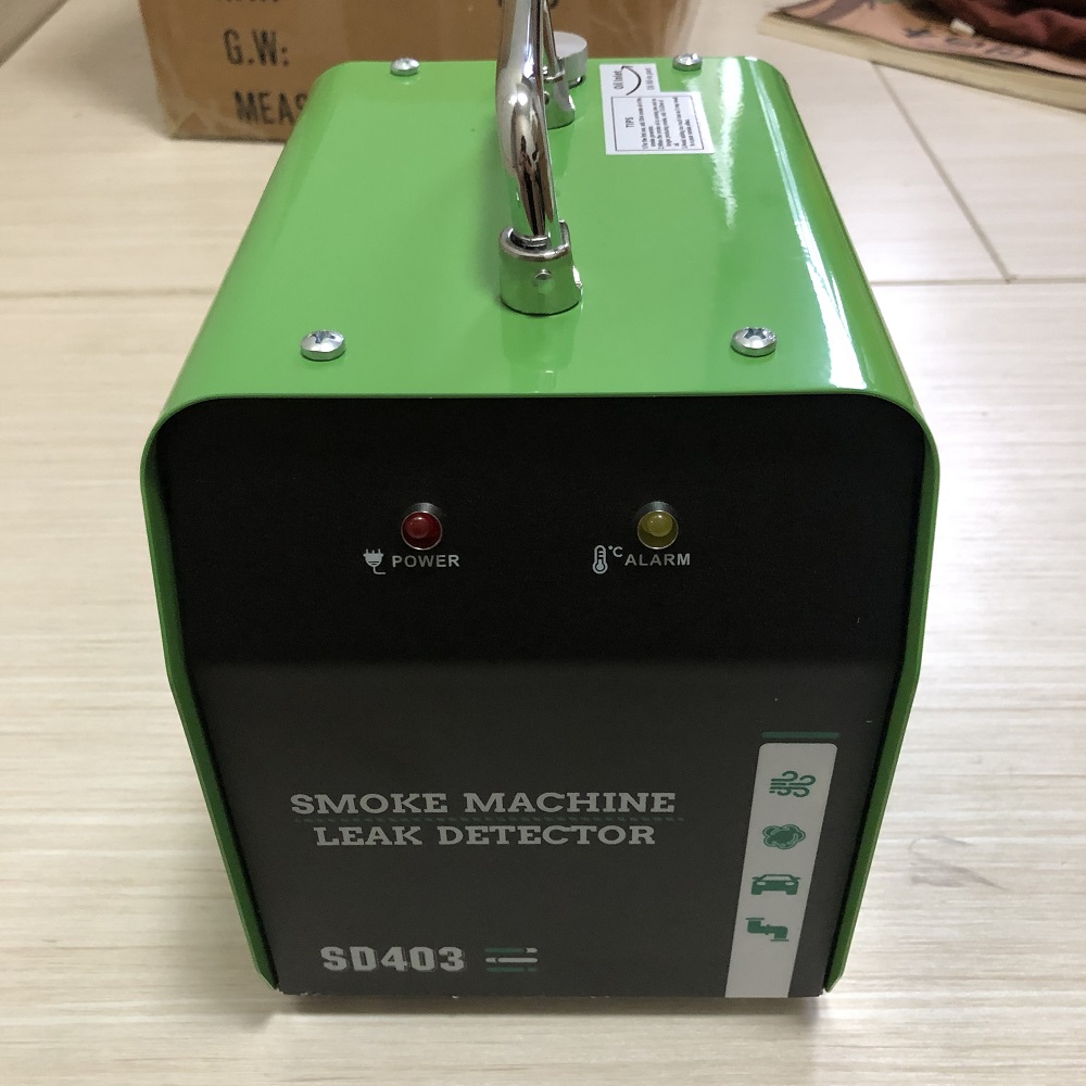 Smoke Leak Detector - 압력 게이지와 조절 가능한 12V 듀얼