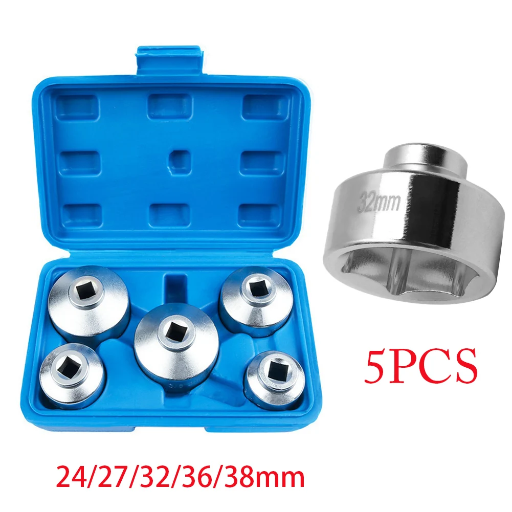 5개입 오일 필터 캡 렌치 세트 (3/8인치 드라이브, - Oil Filter Wrench 리뷰 및 가격