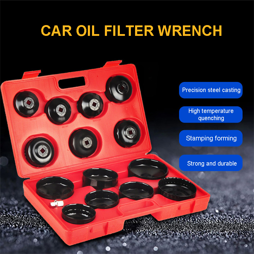 14피스 범용 오일 필터 렌치 키트, 오일 필터 교체  - Oil Filter Wrench 리뷰 및 가격