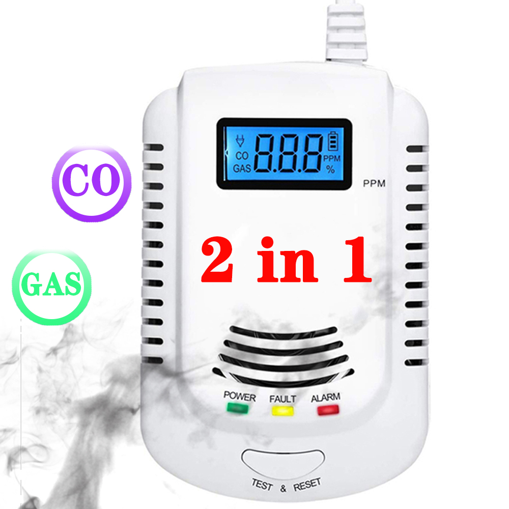 새로운 CO 누출 감지기 2-in-1 일산화탄소 홈 보 - Smoke Leak Detector 리뷰 및 가격